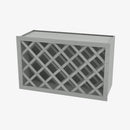 AN-W3018WR 30 Inch Wine Rack Cabinet | Nova Light Grey Shaker - image 1
