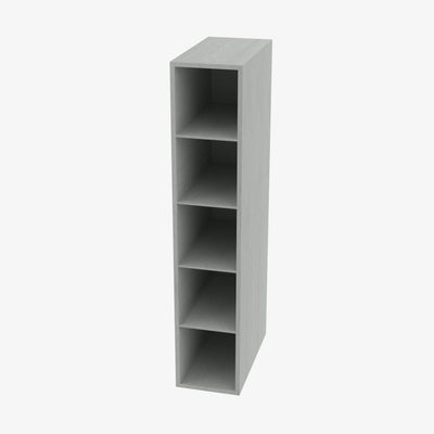 AN-WC642 6 Inch Wall Cube Cabinet with 7 Cubes | Nova Light Grey Shaker - image 1