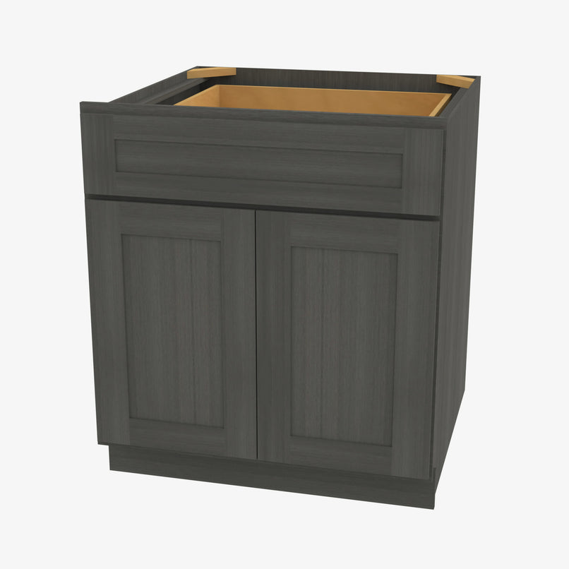 AG-B36B Double Door 36 Inch Base Cabinet | Greystone Shaker - image 1