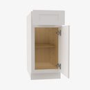 VW-B21 Single Door Cabinets 21 Inch Base Cabinet | Rio Vista White Shaker - image 1