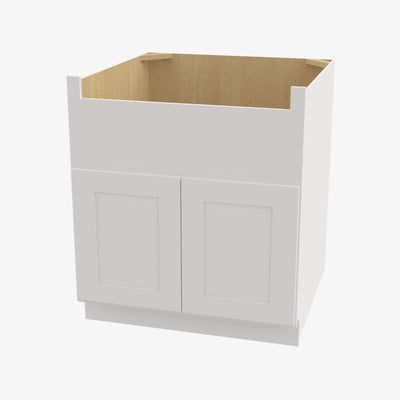 VW-FSB36B Double Door 36 Inch Farmhouse Sink Base Cabinet | Rio Vista White Shaker - image 1