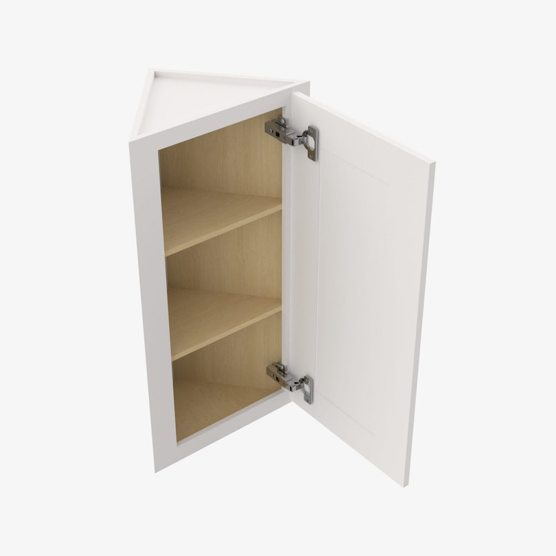 VW-AW36 Single Door Cabinets 36 Inch Wall Angle Corner Cabinet | Rio Vista White Shaker - image 1