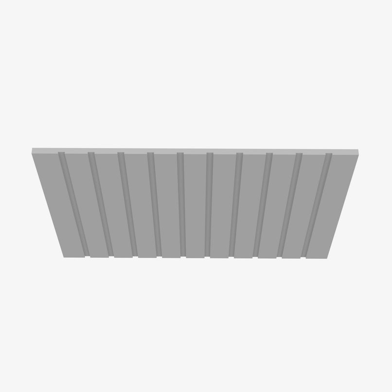 AB-BP48341214 Beaded Board Panel | TSG Forevermark Lait Gray Shaker - image 1