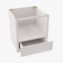 AZ-B30MW 30W 30 Inch Microwave Base Cabinet | Forevermark Champagne Maple Shaker - image 1