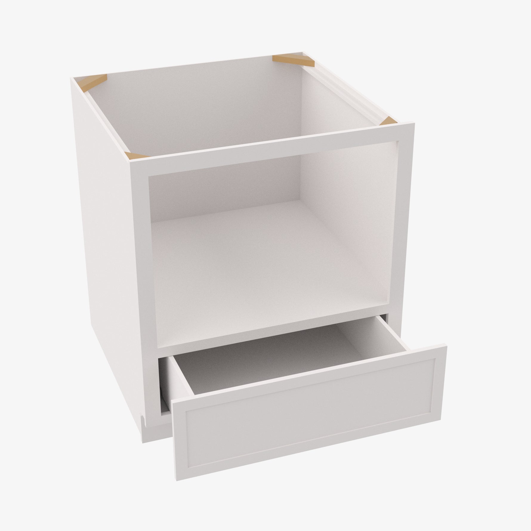 AZ-B30MW 30W 30 Inch Microwave Base Cabinet | Forevermark Champagne Maple Shaker - image 1
