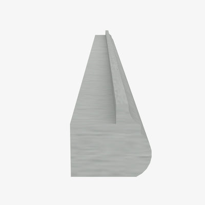 AN-LRM8 Traditional Light Rail Molding | TSG Forevermark Nova Light Grey Shaker - image 1