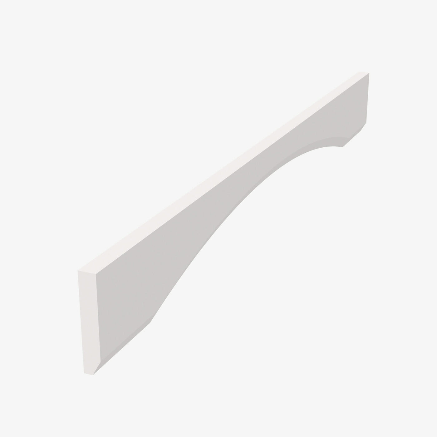 GW-VAL54S Arch Panel Valance | TSG Forevermark Gramercy White