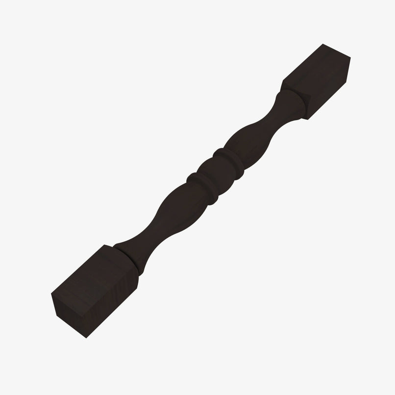 AA-TP3/WF34-1/2 Full Decor Leg with Wall Filler | TSG Forevermark Blaze Black Shaker - image 2