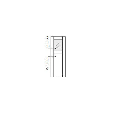 WS-VWS-WGD1842L 18"W x 42"H Decorative Door Panel