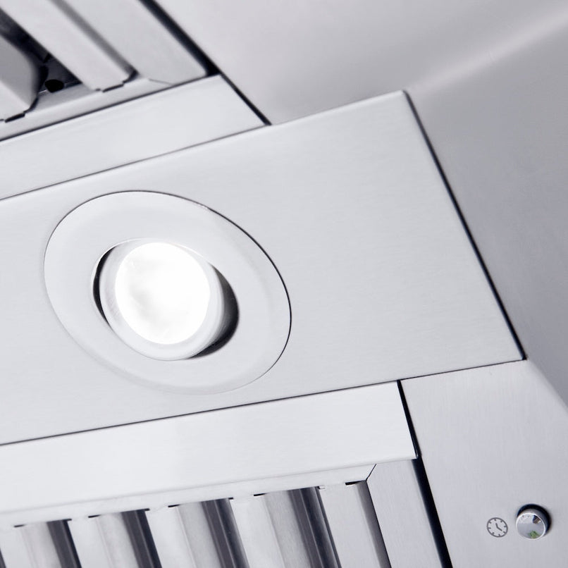 ZLINE 36 in. Professional Convertible Vent Wall Mount Range Hood in Stainless Steel (587-36)