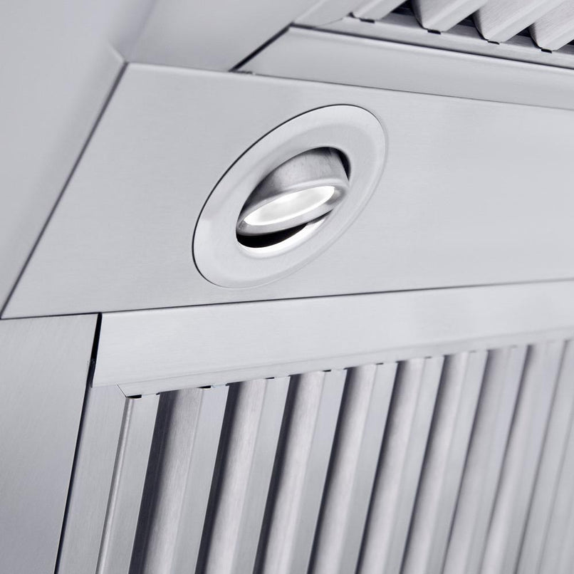 ZLINE 36 in. Professional Convertible Vent Wall Mount Range Hood in Stainless Steel (587-36)