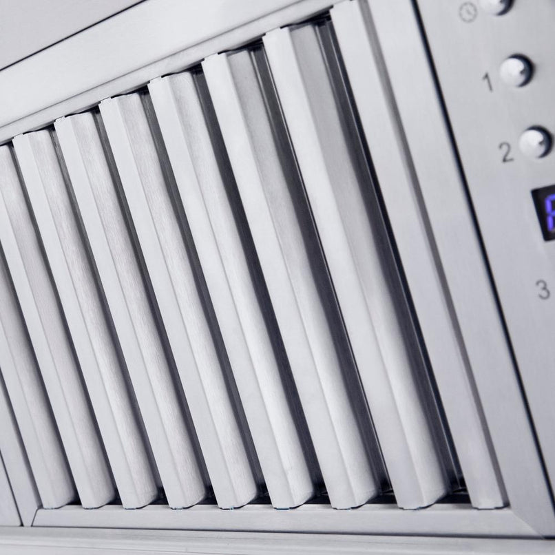 ZLINE 36 in. Professional Convertible Vent Wall Mount Range Hood in Stainless Steel (587-36)