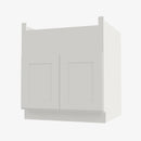 AZ-FSB33B 33 Inch Farmhouse Sink Base Cabinet | Forevermark Champagne Maple Shaker - image 3