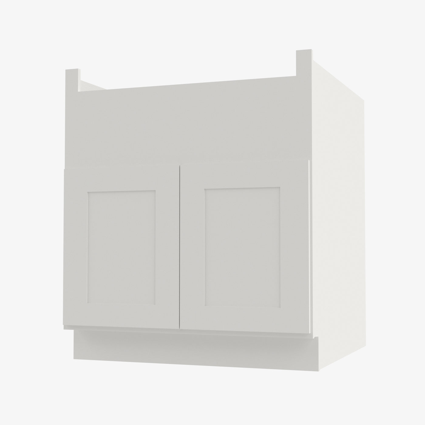 AZ-FSB33B 33 Inch Farmhouse Sink Base Cabinet | Forevermark Champagne Maple Shaker