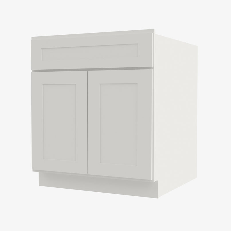 AZ-SB33B Double Door 33 Inch Sink Base Cabinet | Forevermark Champagne Maple Shaker - image 3
