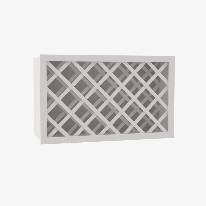 AW-W3018WR 30 Inch Wine Rack Cabinet | Ice White Shaker - image 3