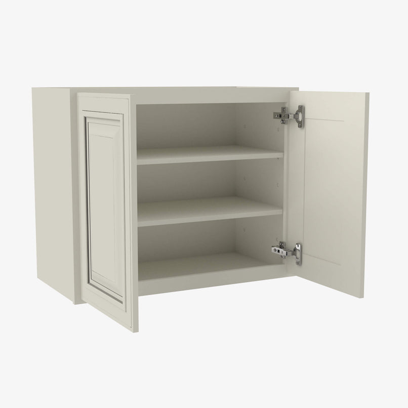 SL-W3330B Double Door 33 Inch Wall Cabinet | Signature Pearl - image 3