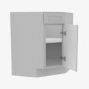 AB-BDCF36 Single Door Cabinets 36 Inch Base Diagonal Corner Sink &#038; Cabinets Cabinet | Lait Gray Shaker - image 3