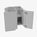 AB-LS3612 Single Door Cabinets 36 Inch Lazy Susan Cabinets Base Cabinet | Lait Grey Shaker - image 3