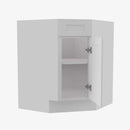 TW-BDCF36 Single Door Cabinets 36 Inch Base Diagonal Corner Sink & Cabinets Cabinet | Uptown White - image 4