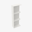 AZ-WES536 Wall End Shelf with Open Shelves | TSG Forevermark Champagne Maple Shaker - image 3