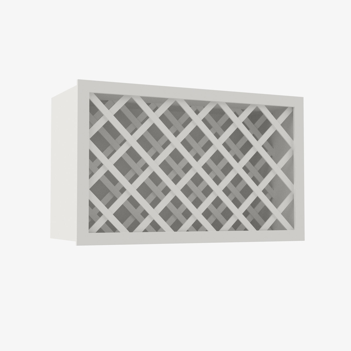 AZ-W3018WR 30 Inch Wine Rack Cabinet | Forevermark Champagne Maple Shaker