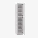 TW-WP1584 Double Door 15 Inch Tall Wall Pantry Cabinet | Uptown White - image 4