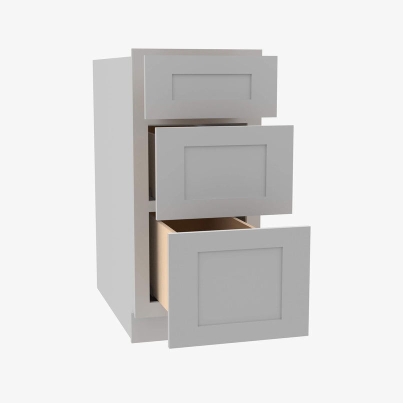 AB-SVB1221-34-1/2 12 Inch Bathroom Cabinet Vanity Drawer Pack | Lait Grey Shaker - image 3