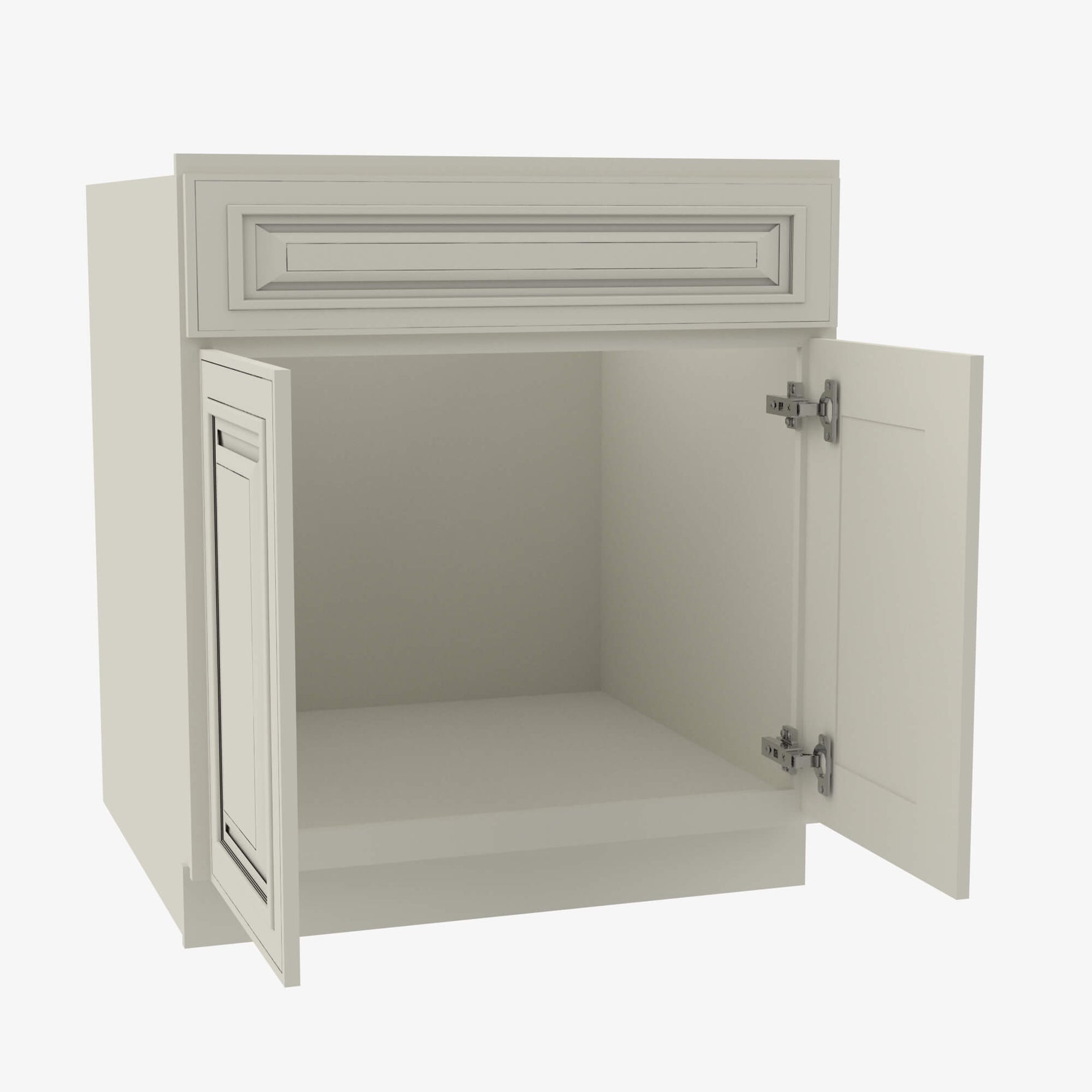 SL-S3021B-34-1/2 Double Door 30 Inch Sink Base Vanity with Drawers | Signature Pearl - image 3
