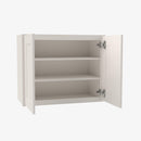 TQ-W3330B Double Door 33 Inch Wall Cabinet | Townplace Crema - image 3