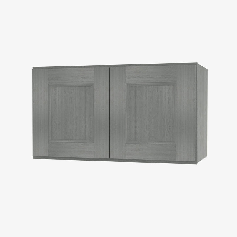TG-W301824B Double Door 30 Inch Wall Refrigerator Cabinet | Midtown Grey - image 2