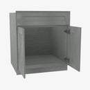 TG-SB27B Double Door 27 Inch Sink Base Cabinet | Midtown Grey - image 2
