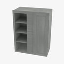 TG-WBLC30/33-3042 Single Door Cabinets 30 Inch Wall Blind Corner Cabinet | Midtown Grey - image 1
