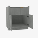 TG-FSB30B 30 Inch Farmhouse Sink Base Cabinet | Midtown Grey - image 2