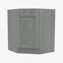 TG-BDCF36 Single Door Cabinets 36 Inch Base Diagonal Corner Sink & Cabinets Cabinet | Midtown Grey - image 2