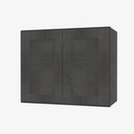 TS-W2430B Double Door 24 Inch Wall Cabinet | Townsquare Grey - image 2