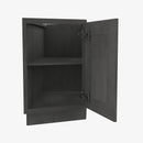 TS-BTC12R Single Door Cabinets 12 Inch Base Base Transitional Cabinet Right | Townsquare Grey - image 2