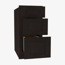 AP-DB12 3 12 Inch 3 Drawer Pack Base Cabinet | Pepper Shaker - image 2