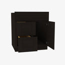 AP-S3021DL-34-1/2 Single Door Cabinets 30 Inch Combo Vanity with Left Drawer | Pepper Shaker - image 2