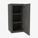 AG-W0936 Single Door Cabinets 9 Inch Wall Cabinet | Greystone Shaker - image 2