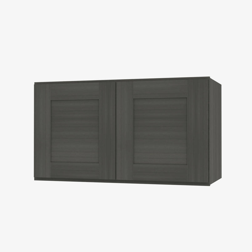 AG-W3024B Double Door 30 Inch Wall Cabinet | Greystone Shaker - image 2