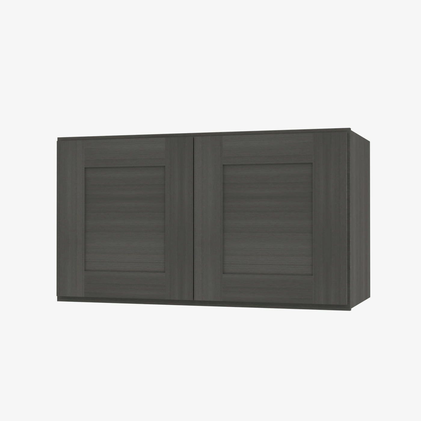 AG-W301224B Double Door 30 Inch Wall Refrigerator Cabinet | Greystone Shaker