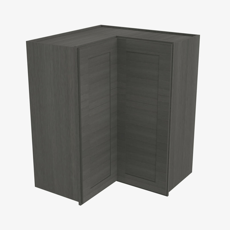 AG-WSQ2442 24 Inch Easy Reach Wall Corner Cabinet | Greystone Shaker - image 2