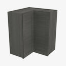AG-WSQ2436 24 Inch Easy Reach Wall Corner Cabinet | Greystone Shaker - image 2