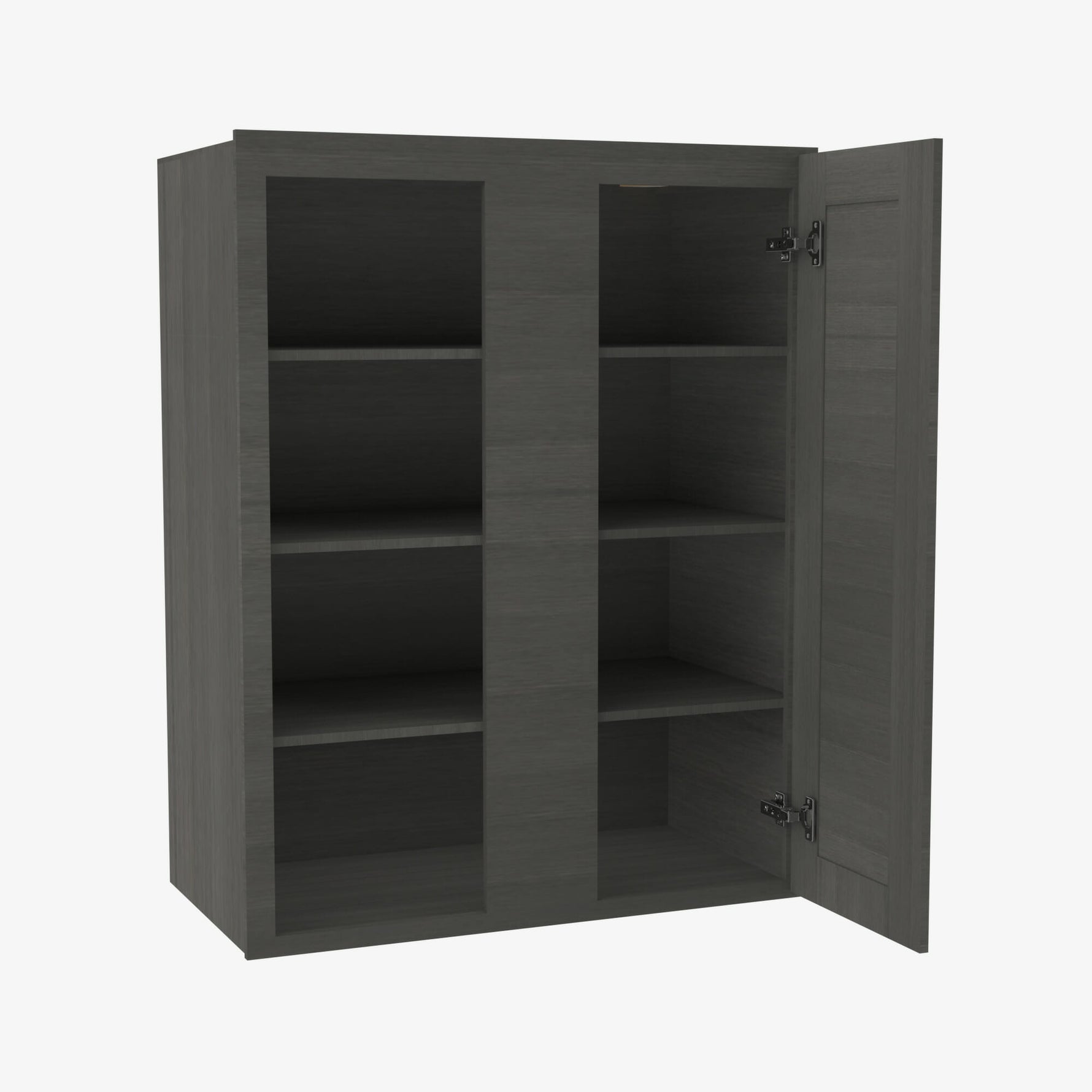 AG-WBLC30/33-3036 Single Door Cabinets 30 Inch Wall Blind Corner Cabinet | Greystone Shaker - image 2