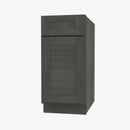 AG-B15 Single Door Cabinets 15 Inch Base Cabinet | Greystone Shaker - image 2