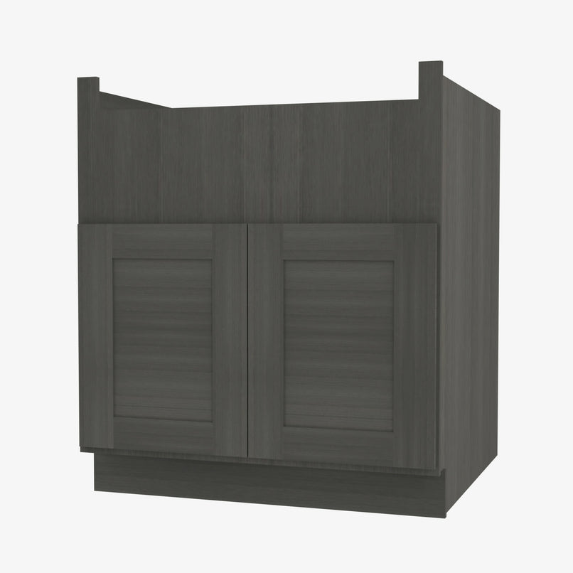 AG-FSB36B Double Door 36 Inch Farmhouse Sink Base Cabinet | Greystone Shaker - image 2