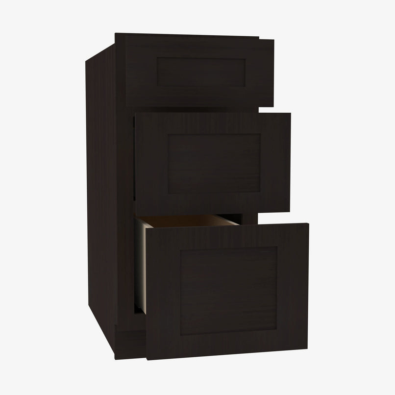 AG-SVB1221-34-1/2 12 Inch Bathroom Cabinet Vanity Drawer Pack | Greystone Shaker - image 2