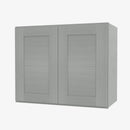 AN-W3342B Double Door 33 Inch Wall Cabinet | Nova Light Grey Shaker - image 2