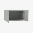 AN-W3624B Double Door 36 Inch Wall Cabinet | Nova Light Grey Shaker - image 2